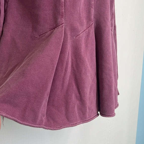 Anthropologie - Pilcro And The Letter Press Flynn Rose Pink Lightweight Hoodie M - Picture 7 of 15